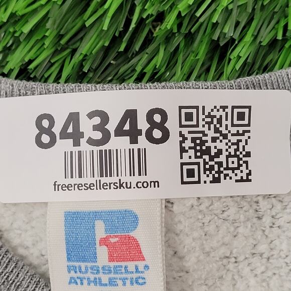 Vintage 80s Notre-Dame Sweatshirt Womens Medium 20x20 Boxy - Picture 9 of 15